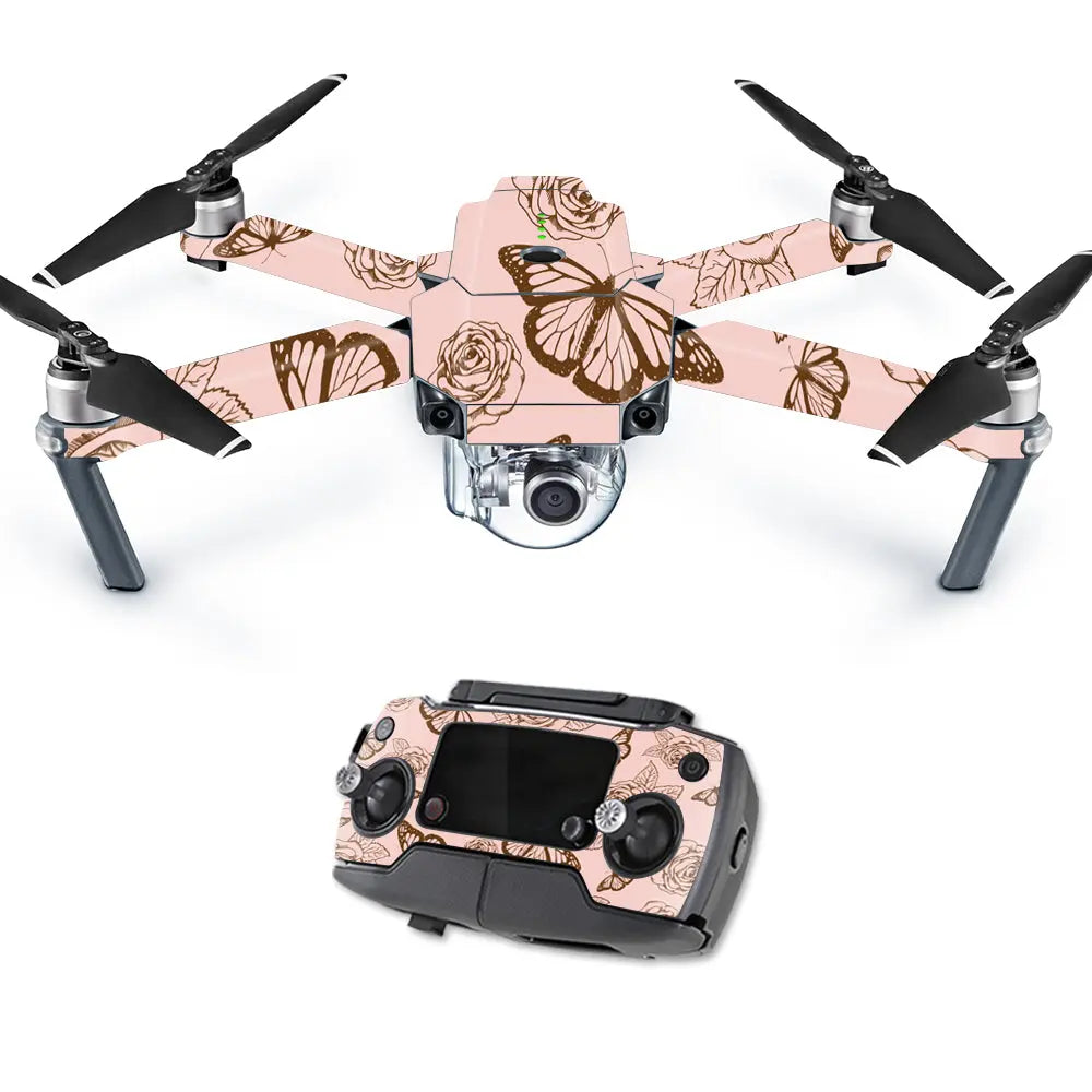 MightySkins DJMAVPRO-Butterfly Garden Skin Decal Wrap for DJI Mavic Pr-DJI Mavic Pro - Shakefav.com