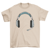 Tee-shirt casque gamer