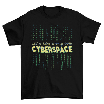 T-shirt citation du cyberespace