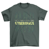 T-shirt citation du cyberespace