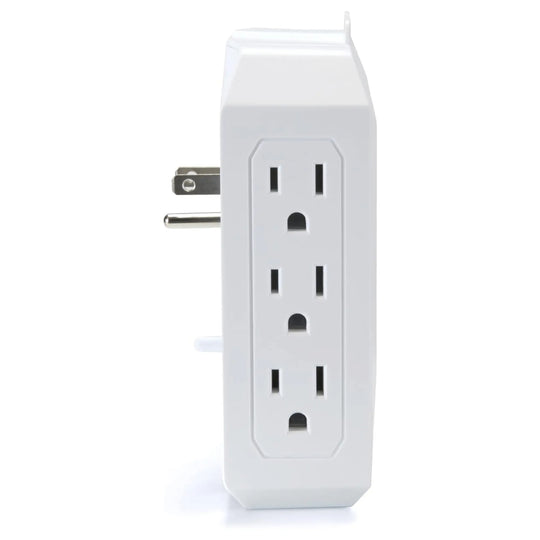 Emerson 6-Outlet + USB Wall Charger with Surge Protection and LED Sky Iapetus