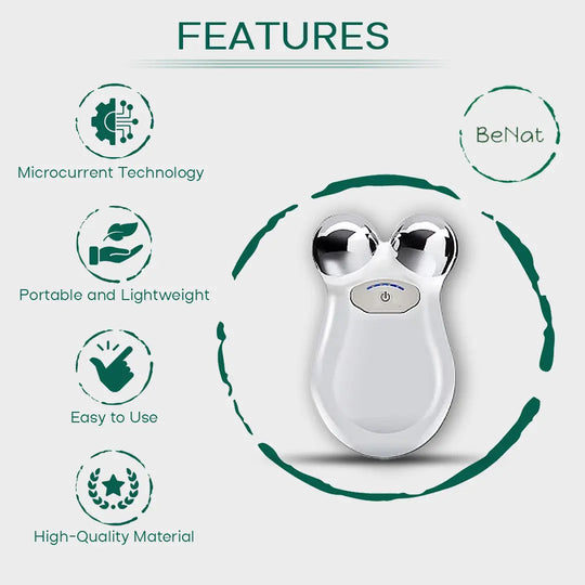 Microcurrent Facial Toning Massager-Microcurrent Facial Massager - Shakefav.com