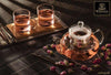 إبريق شاي زجاجي حراري 20 أونصة سائلة | درجة حرارة عالية ومقاومة للصدمات