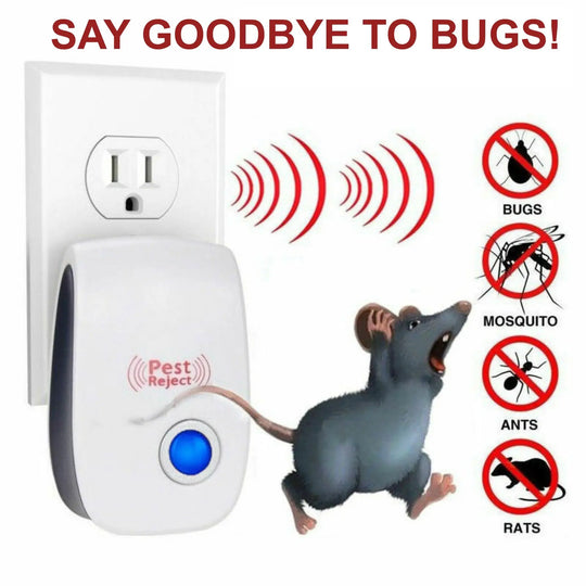 Electronic Pest Reject Control Ultrasonic Repeller Rat Spider Roaches - Shakefav.com