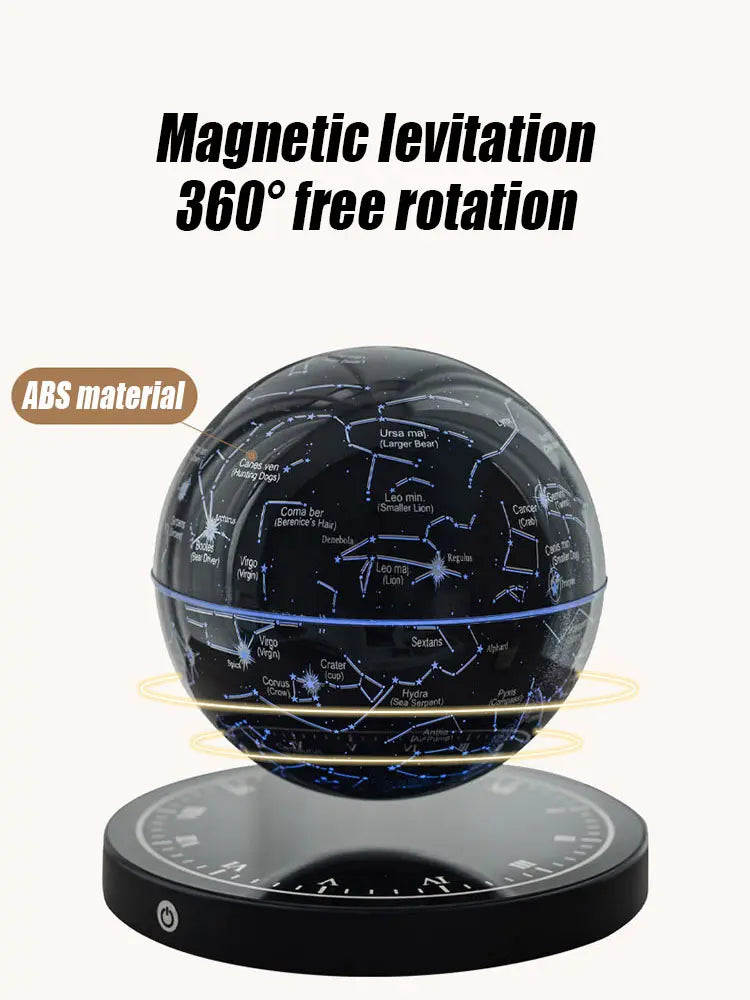 Magnetic Levitation Moon Table Lamp RGB Floating Ball Lamp Night Light - Shakefav.com