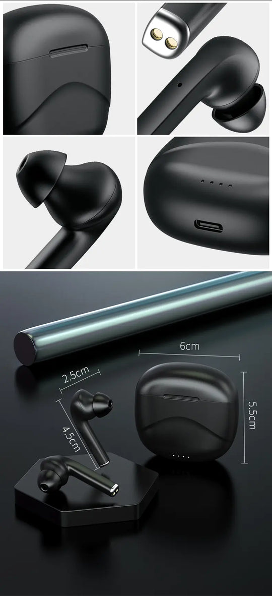 Sports TWS Wireless Bluetooth Earphones for Apple Huawei - Shakefav.com