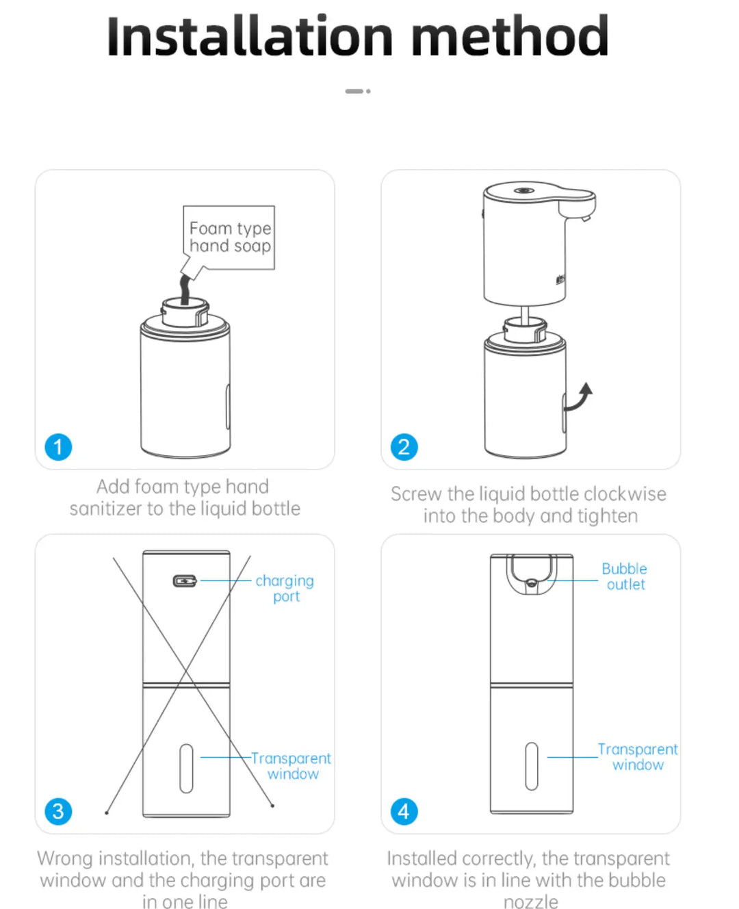 Touchless Smart Automatic Foaming Soap Dispenser -Automatic Soap Dispenser - Shakefav.com