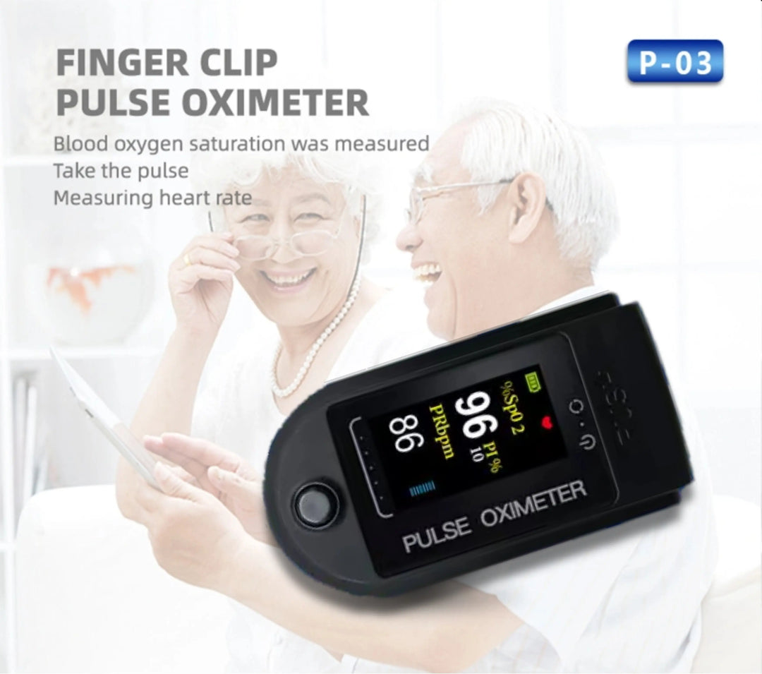 Pulse Fingertip Oximeter Blood Oxygen SpO2 Monitor - Shakefav.com