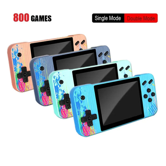 800 in 1 Portable Macaron Video Retro Game Console for Gifts - Shakefav.com