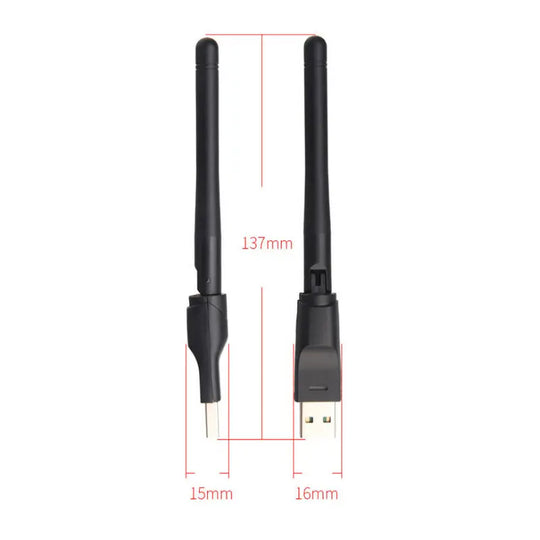 USB WiFi Adapter Wireless Network Antenna LAN Adapter - Shakefav.com