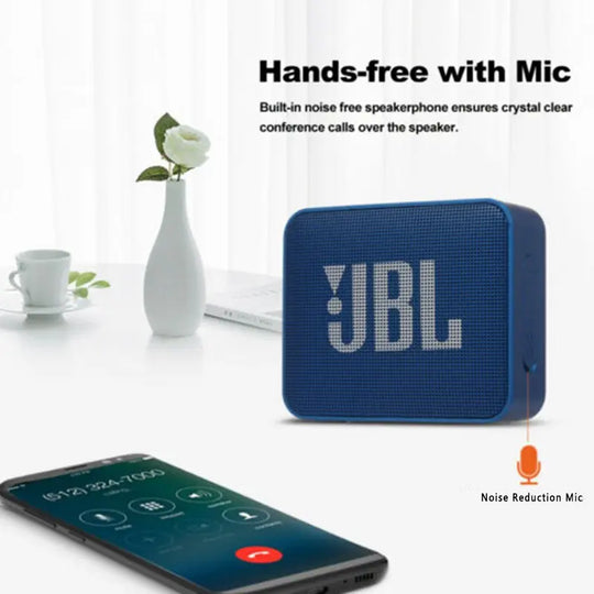 IPX7 Waterproof JBL GO 2 Wireless Bluetooth Speaker for Outdoor - Shakefav.com