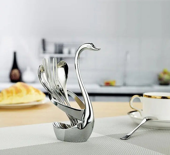 Swan Cutlery Holder - Shakefav.com