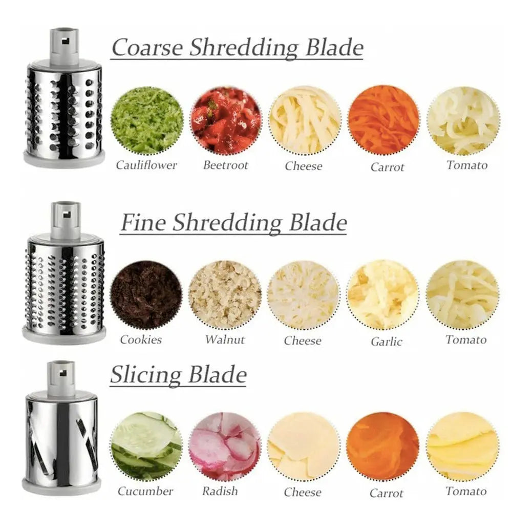 Multi-functional Stainless Steel Kitchen Slicer Grater Kit - Shakefav.com