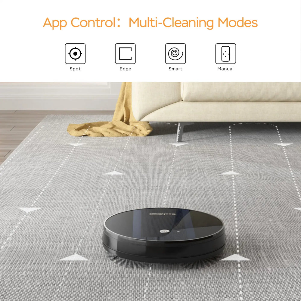 Automatic Self-Charging Smart App Robot Vacuum Cleaner - Shakefav.com