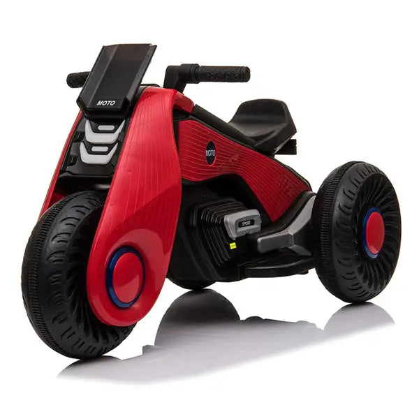 Children's Electric Motorcycle 3 Wheels Double Drive - Shakefav.com