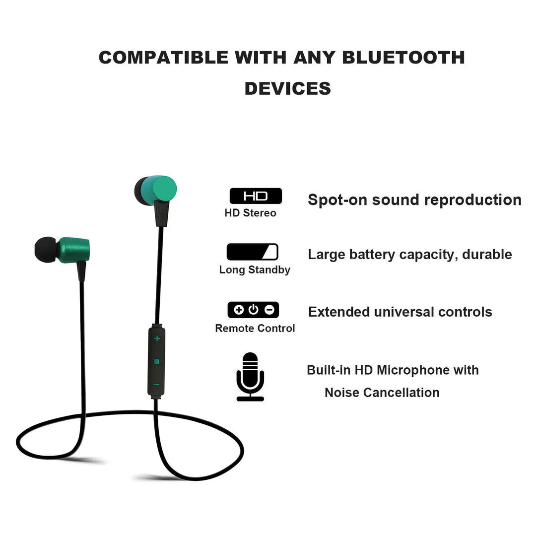 Mini In Ear Wireless Sports Bluetooth Headset with Microphone - Shakefav.com