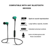 Mini casque Bluetooth de sport sans fil intra-auriculaire avec microphone