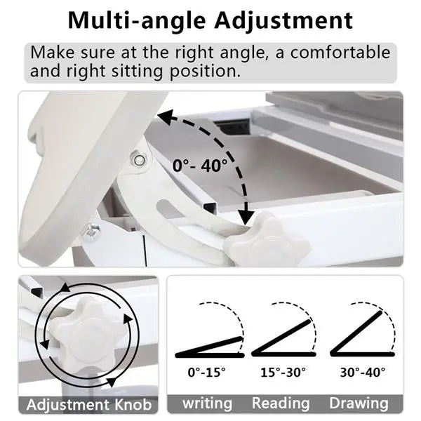 70CM Lifting Table Can Tilt Children Learning Table And Chair - Shakefav.com