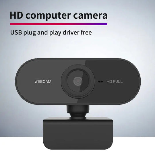 Webcam 1080P Full HD Web Camera With Microphone - Shakefav.com