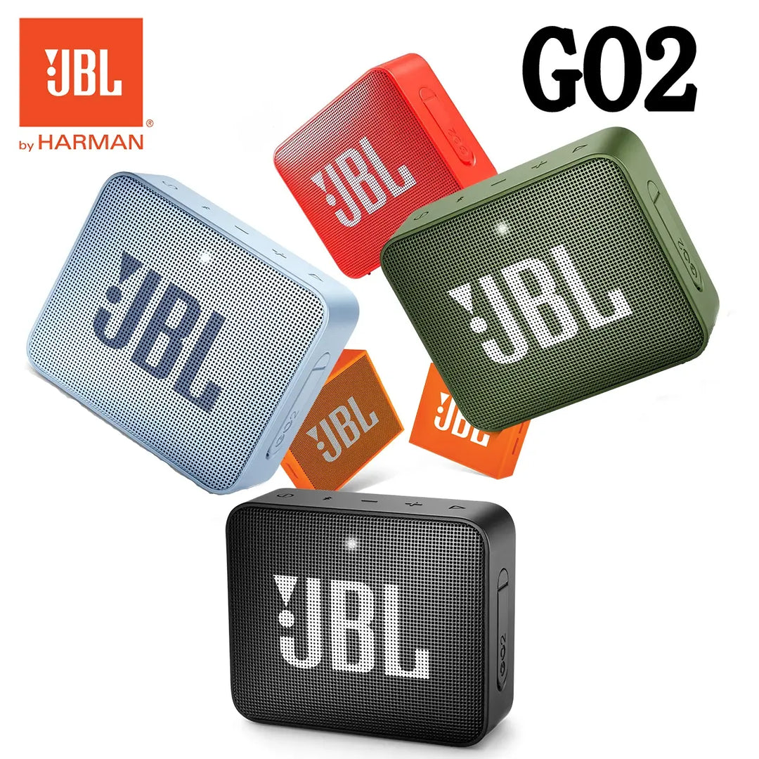 IPX7 Waterproof JBL GO 2 Wireless Bluetooth Speaker for Outdoor - Shakefav.com