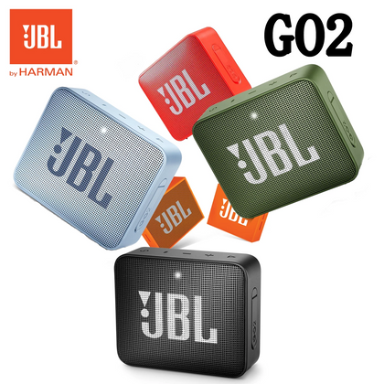 IPX7 مقاوم للماء JBL GO 2 مكبر صوت بلوتوث لاسلكي للأماكن الخارجية