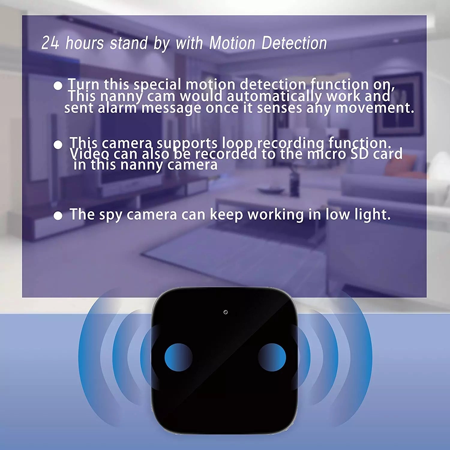 1080P WiFi Network Camera DIY Home Security Camera