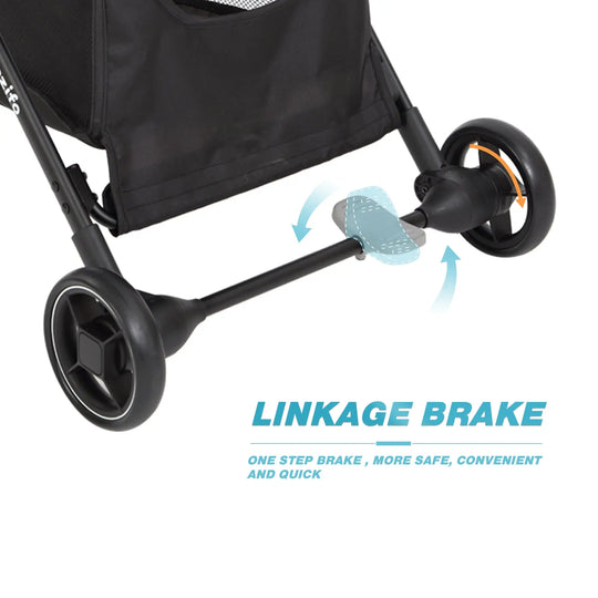 Lightweight aluminum Baby Stroller - Shakefav.com