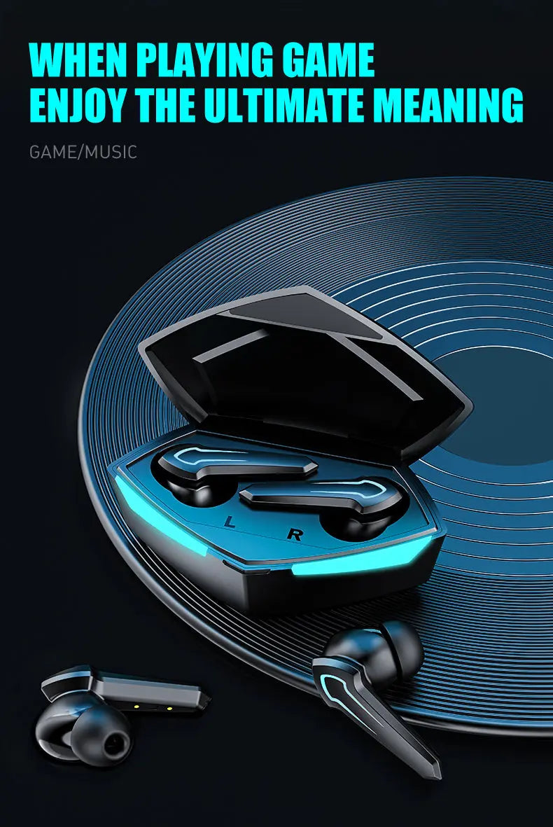 TWS Gaming headset Bluetooth 5.1 Wireless Earphone - Shakefav.com