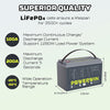 Pack de 2 batteries POWERWIN BT100×2 LiFePO4 2560Wh 