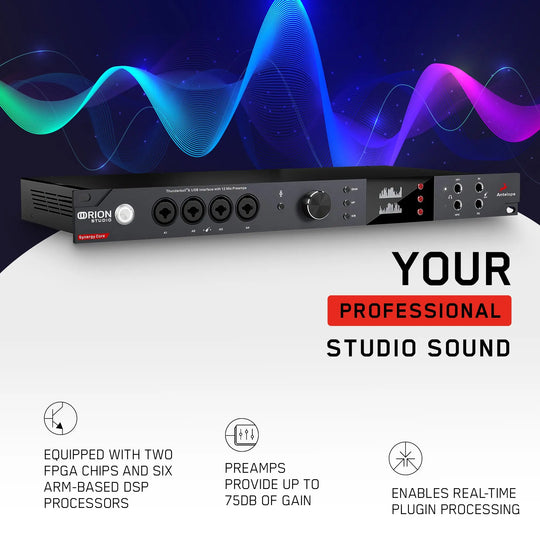 Antelope Audio - Orion Studio Synergy Core | 16x26 TB Audio Interface - Shakefav.com