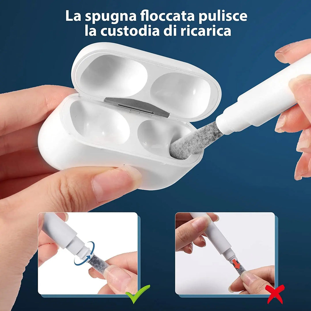 Bluetooth Earphones Airpods Cleaner Kit Cleaning Pen Brush - Shakefav.com