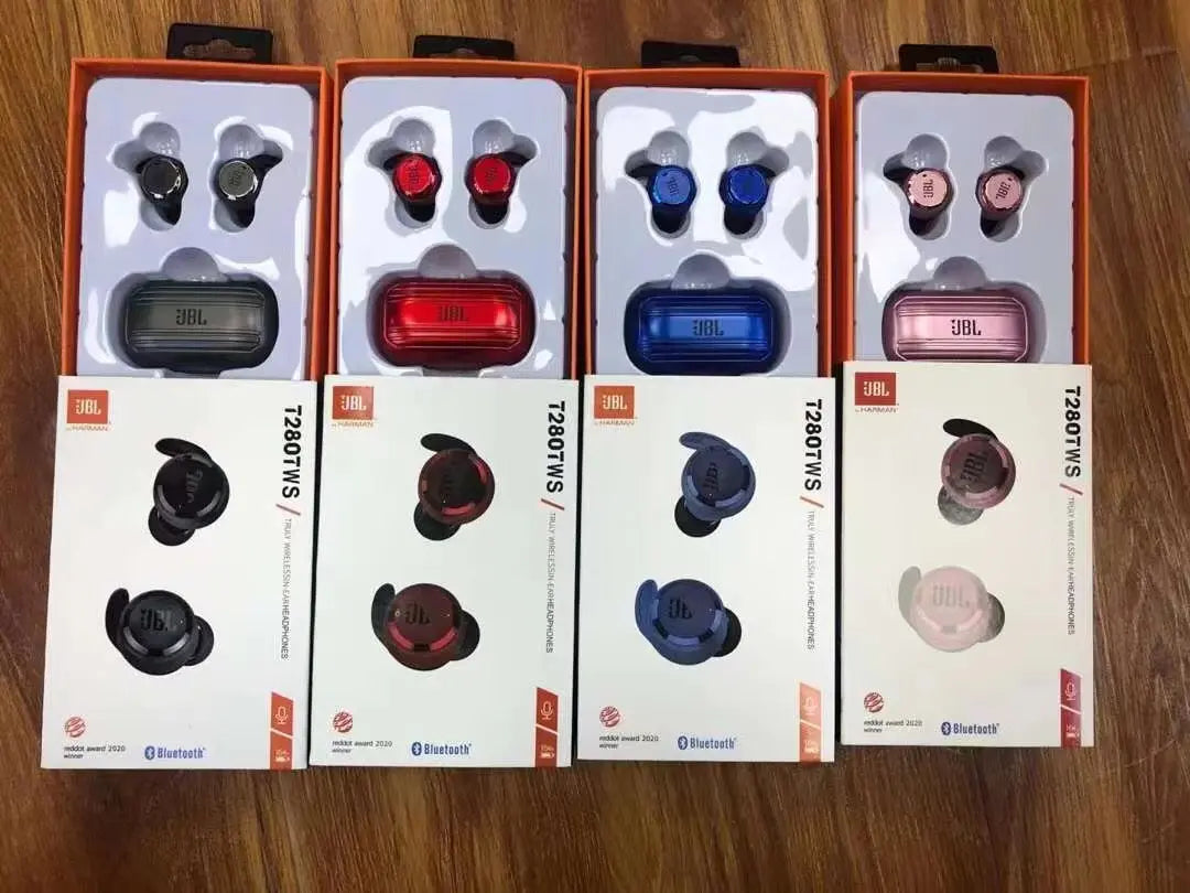 T280 TWS Wireless Bluetooth Earphone Sports Earbuds - Shakefav.com