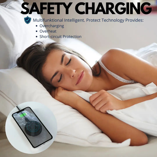 MAGNETIC WIRELESS CHARGER FOR iPHONE 13/12 SERIES - Shakefav.com