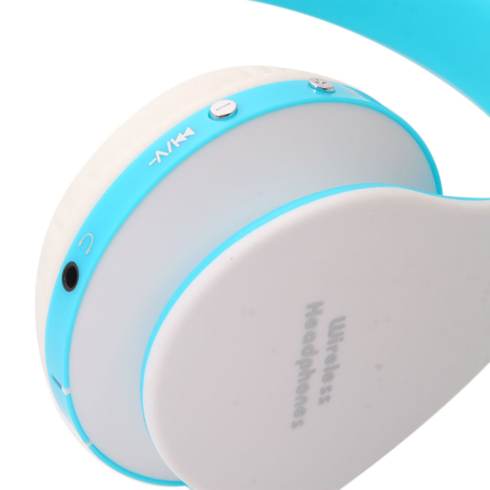 Foldable Headset Wireless Bluetooth Headphone With Mic