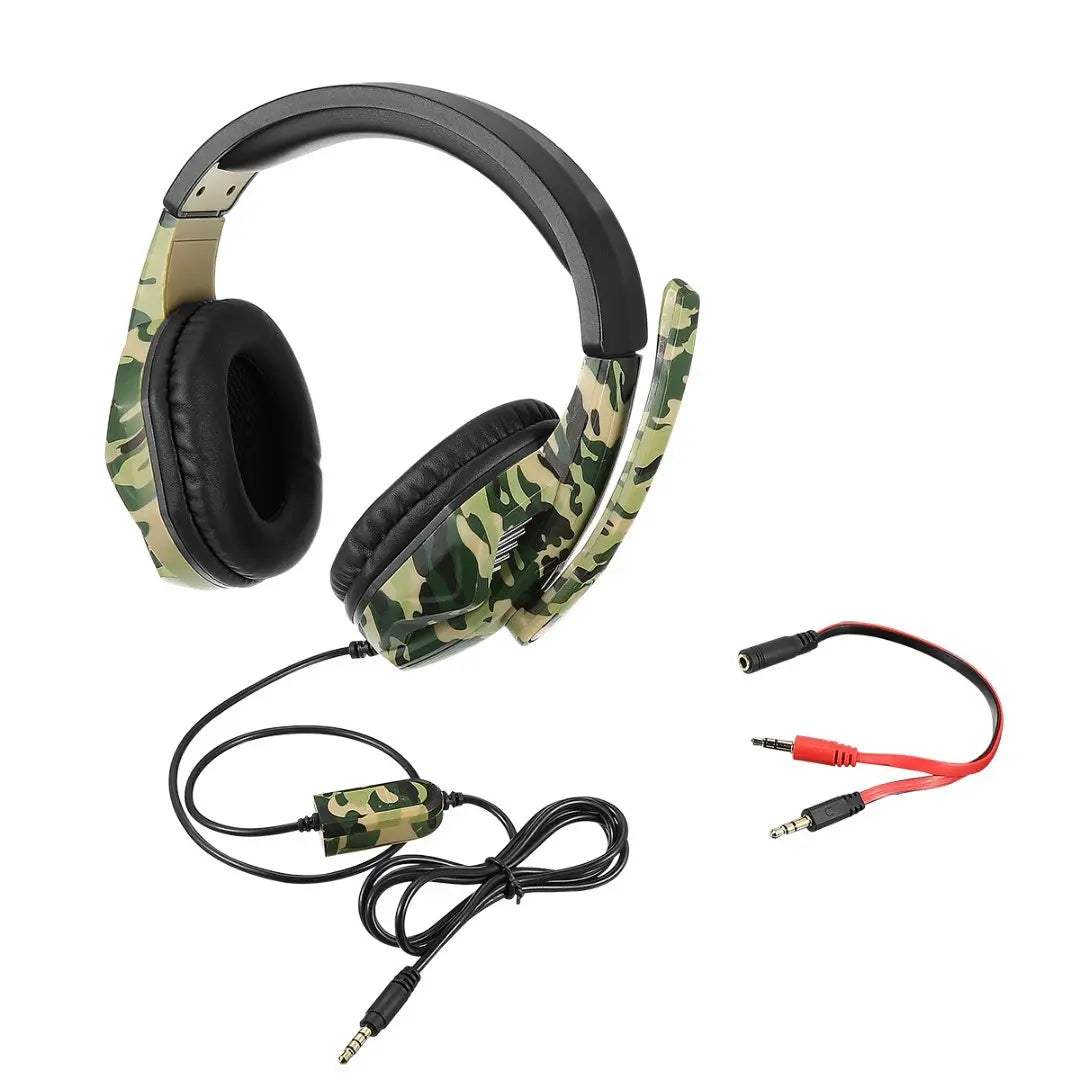 3.5mm Gaming Headset Stereo Surround Headphone For PS4 Laptop Xbox - Shakefav.com