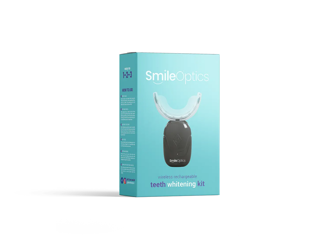 SMILE OPTICS All-In-One LED Teeth Whitening Kit - Shakefav.com