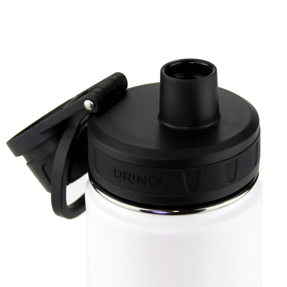 DRINCO® 22oz Stainless Steel Sport Water Bottle - Artic White - Shakefav.com