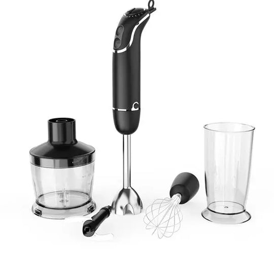 Electric 4-in-1 Hand Immersion Blender with 12-Speed Stick - Shakefav.com