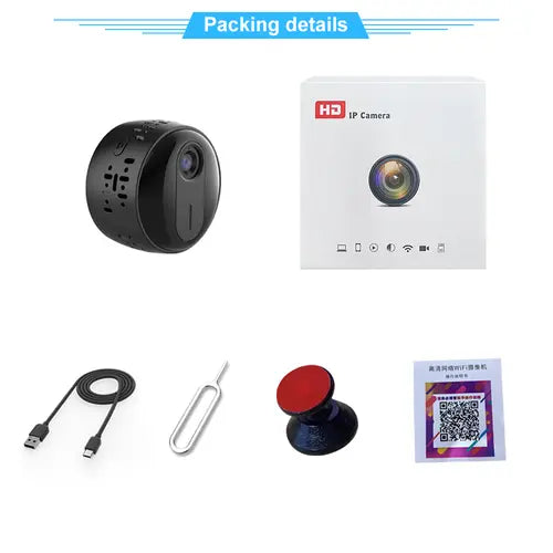 2MP 1080P Mini Wifi Camera  Home Security Camcorder - Shakefav.com