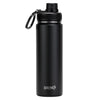 Bouteille d'eau de sport en acier inoxydable DRINCO® 22 oz - Noir