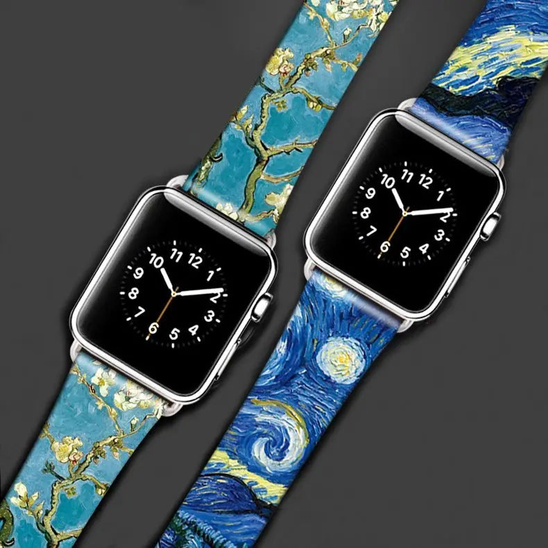 Leather Apple Watch Band -Apple Watch leather band - Shakefav.com