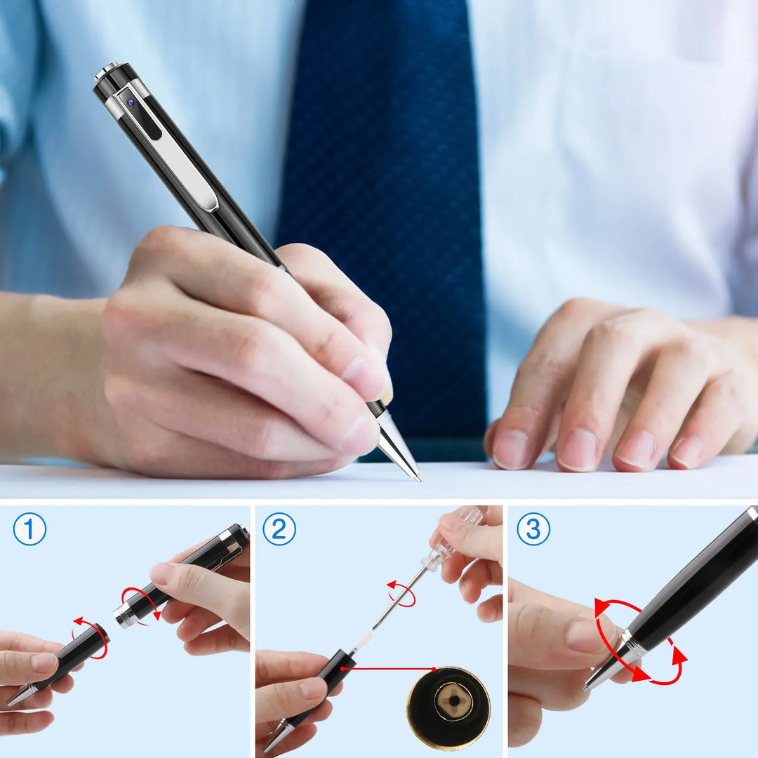 1080P HD Mini Camcorder Sports DV DVR Camcorder Hidden Camera Pen - Shakefav.com