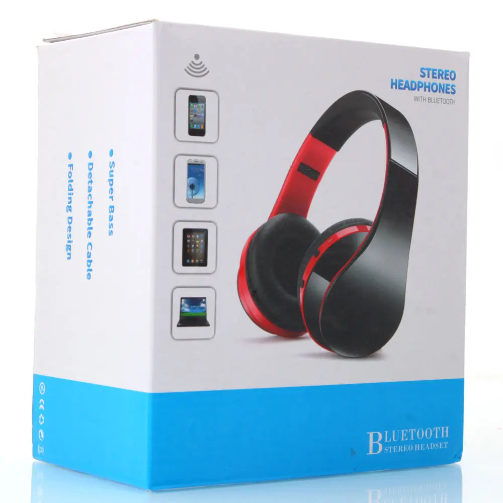 Wireless Stereo Sports Bluetooth Headphone with Mic - Shakefav.com