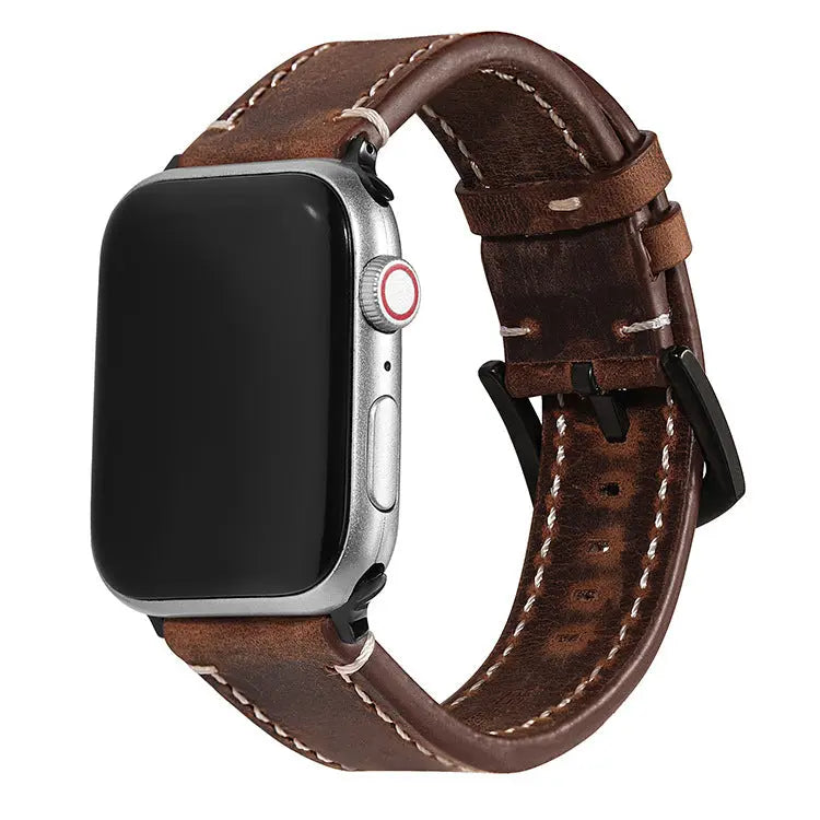 Genuine Leather Band Replacement Strap Apple Watch band - Shakefav.com