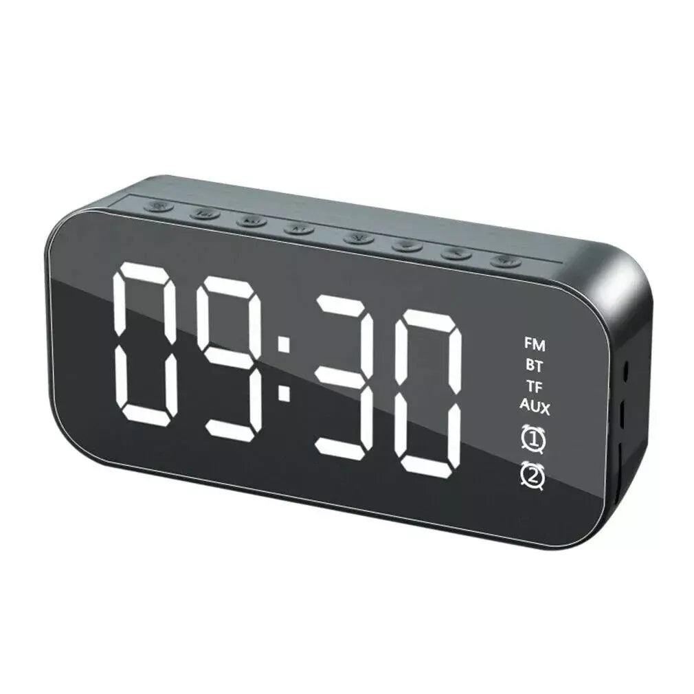 LED Display Alarm Clock Wireless Bluetooth Speakers - Shakefav.com