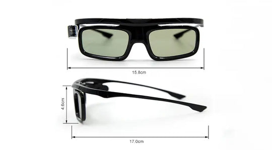 3D Glass for DLP 3D Projector UFO U50 P12 R19 DLP-Link Active Shutter - Shakefav.com