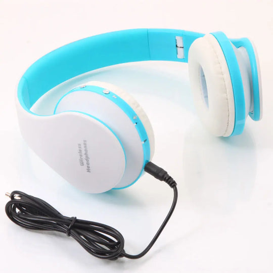 Foldable Headset Wireless Bluetooth Headphone With Mic - Shakefav.com