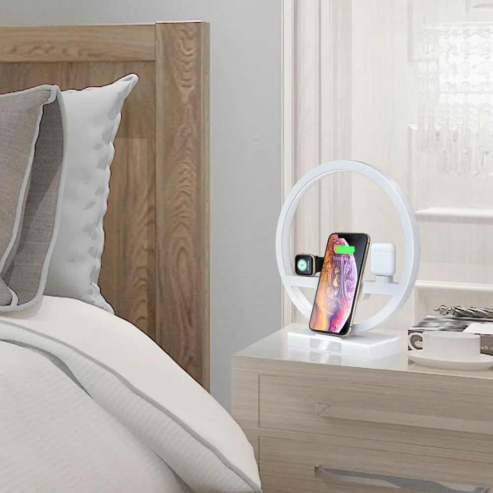 Angel Wing Fast Wireless Charger Fast Charger Power Adapter Dock - Shakefav.com