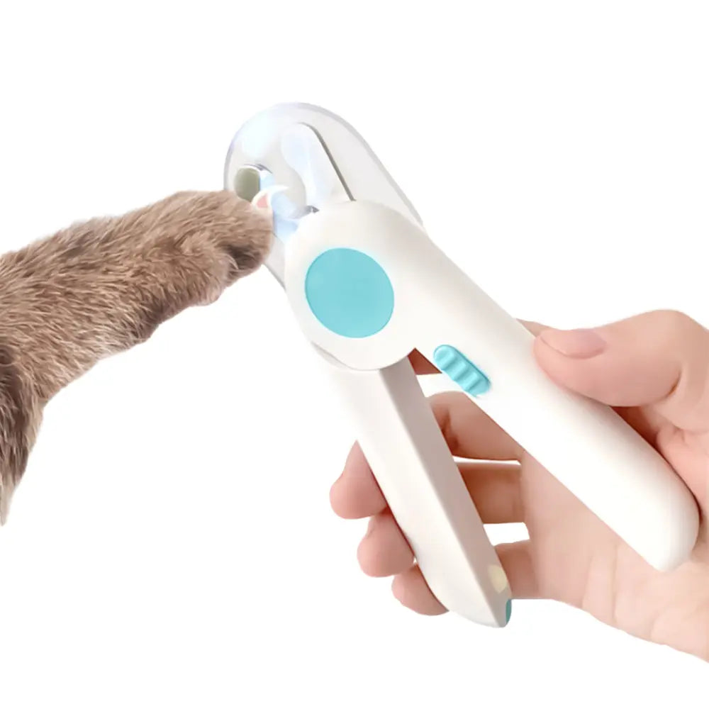 LED Pet Nail Clipper Scissors Dog Cat Nail Toe Claw Trimmer - Shakefav.com