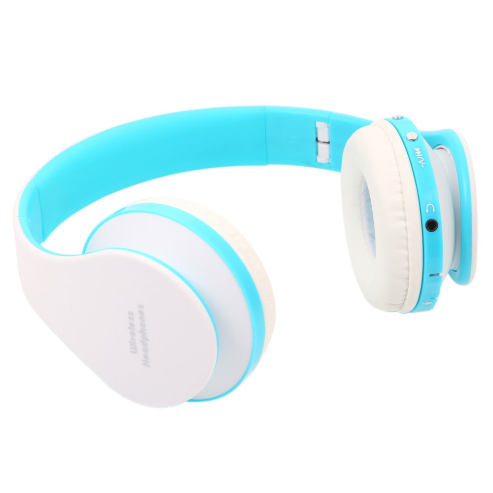 Foldable Headset Wireless Bluetooth Headphone With Mic